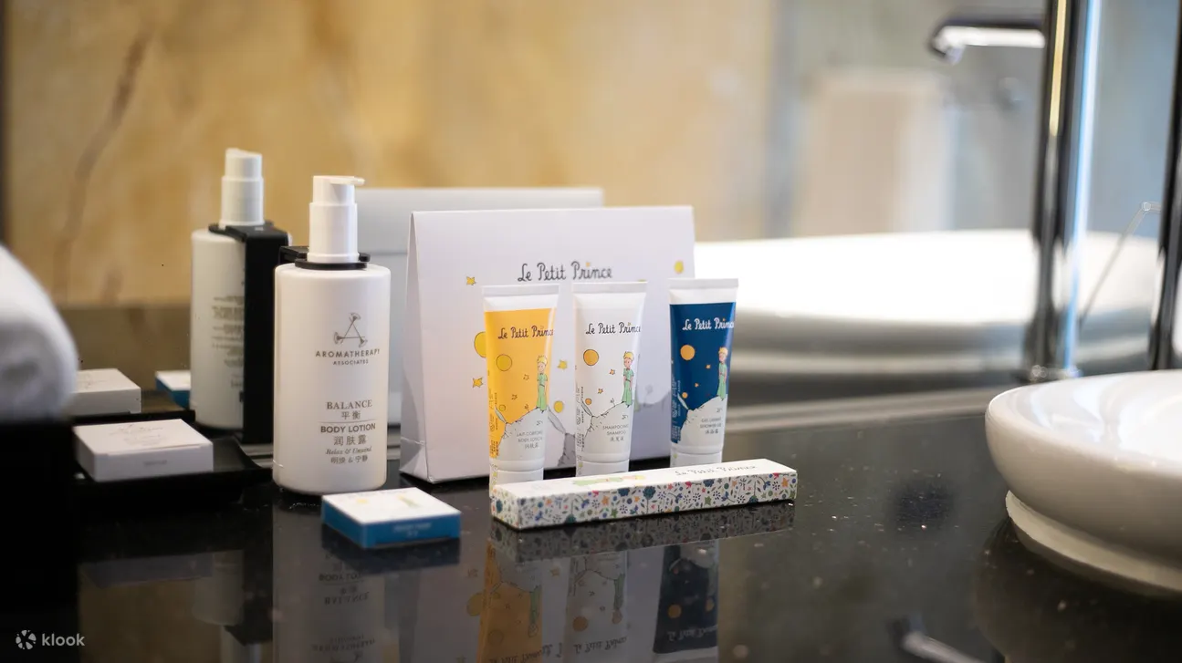 酒店客房洗浴用品展示图